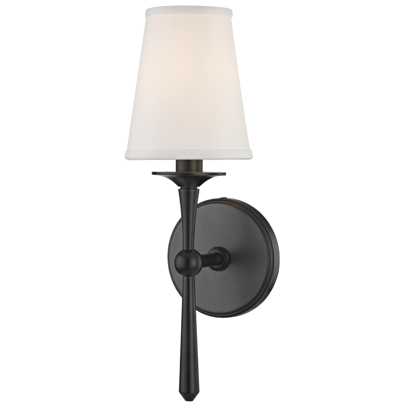 Islip Wall Sconce in aged brass — a Hudson Valley wall sconce for bathrooms, hallways, and living rooms at Laurie Yapp Home.