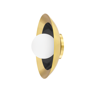 Tobia Wall Sconce — a Hudson Valley wall sconce for bathrooms, hallways, and living rooms at Laurie Yapp Home.