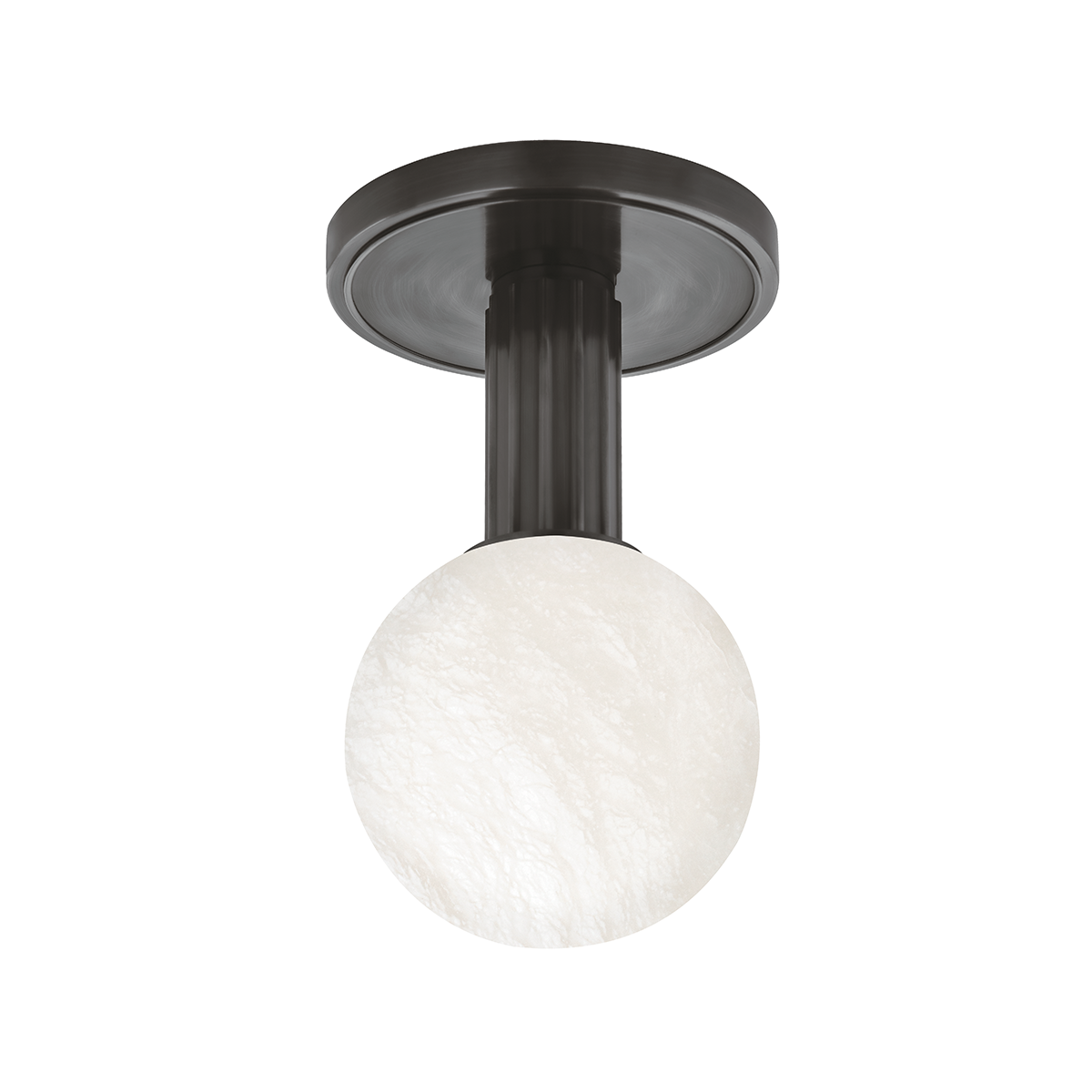 Murray Hill Flush Mount in aged brass — a Hudson Valley flush mount for hallways, bedrooms, and entryways at Laurie Yapp Home.