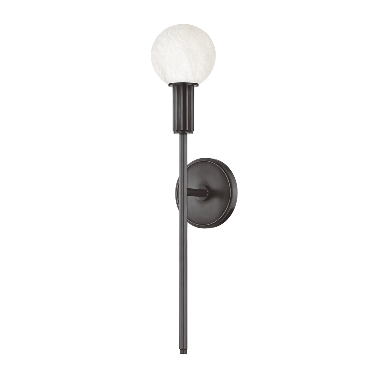 Murray Hill Wall Sconce 4.5" x 22" in aged brass — a Hudson Valley wall sconce for bathrooms, hallways, and living rooms at Laurie Yapp Home.