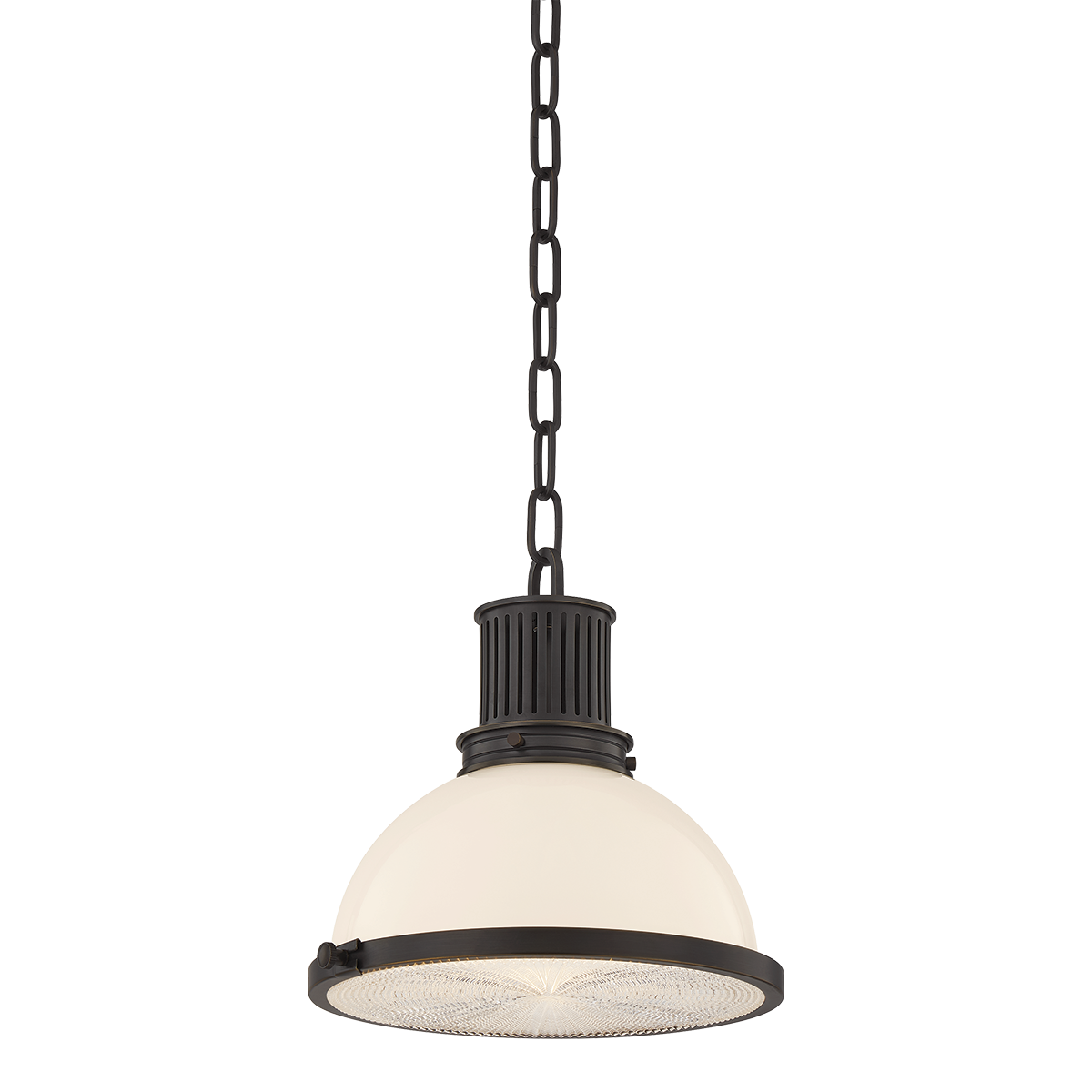 Pinesbridge Pendant 10.5" in aged brass — a Hudson Valley pendant for kitchens, entries, and dining rooms at Laurie Yapp Home.