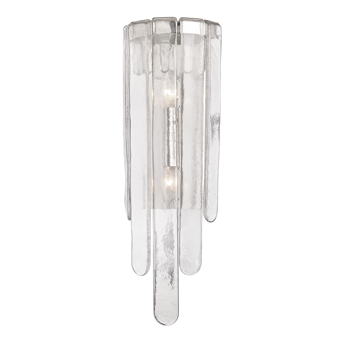 Fenwater Wall Sconce in polished nickel — a Hudson Valley wall sconce for bathrooms, hallways, and living rooms at Laurie Yapp Home.
