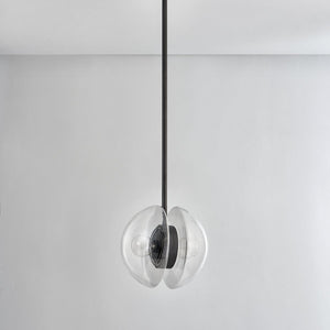 Close-up of the Kert Pendant 11.75" showing the shade shape and metal detail.