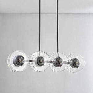 Close-up of the Kert Linear showing the extended frame and shade array.