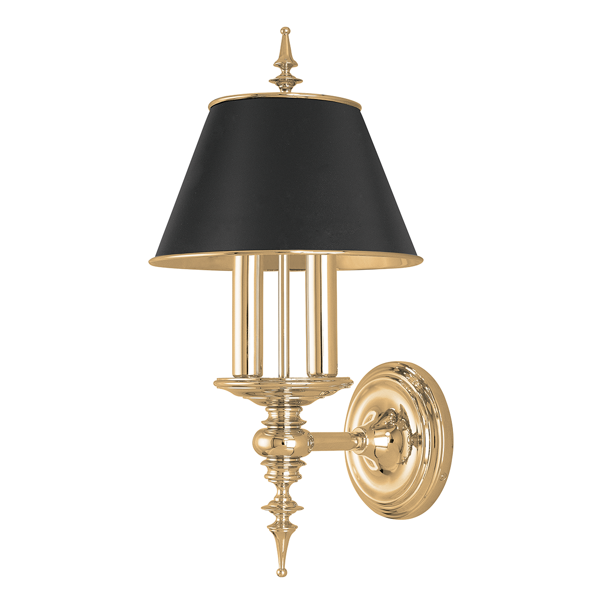 Cheshire Wall Sconce 8.5" in aged brass — a Hudson Valley wall sconce for bathrooms, hallways, and living rooms at Laurie Yapp Home.