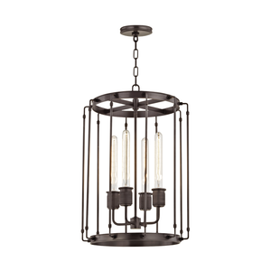 Hyde Park Lantern in bronze — a Hudson Valley lantern for entries, foyers, and covered porches at Laurie Yapp Home.