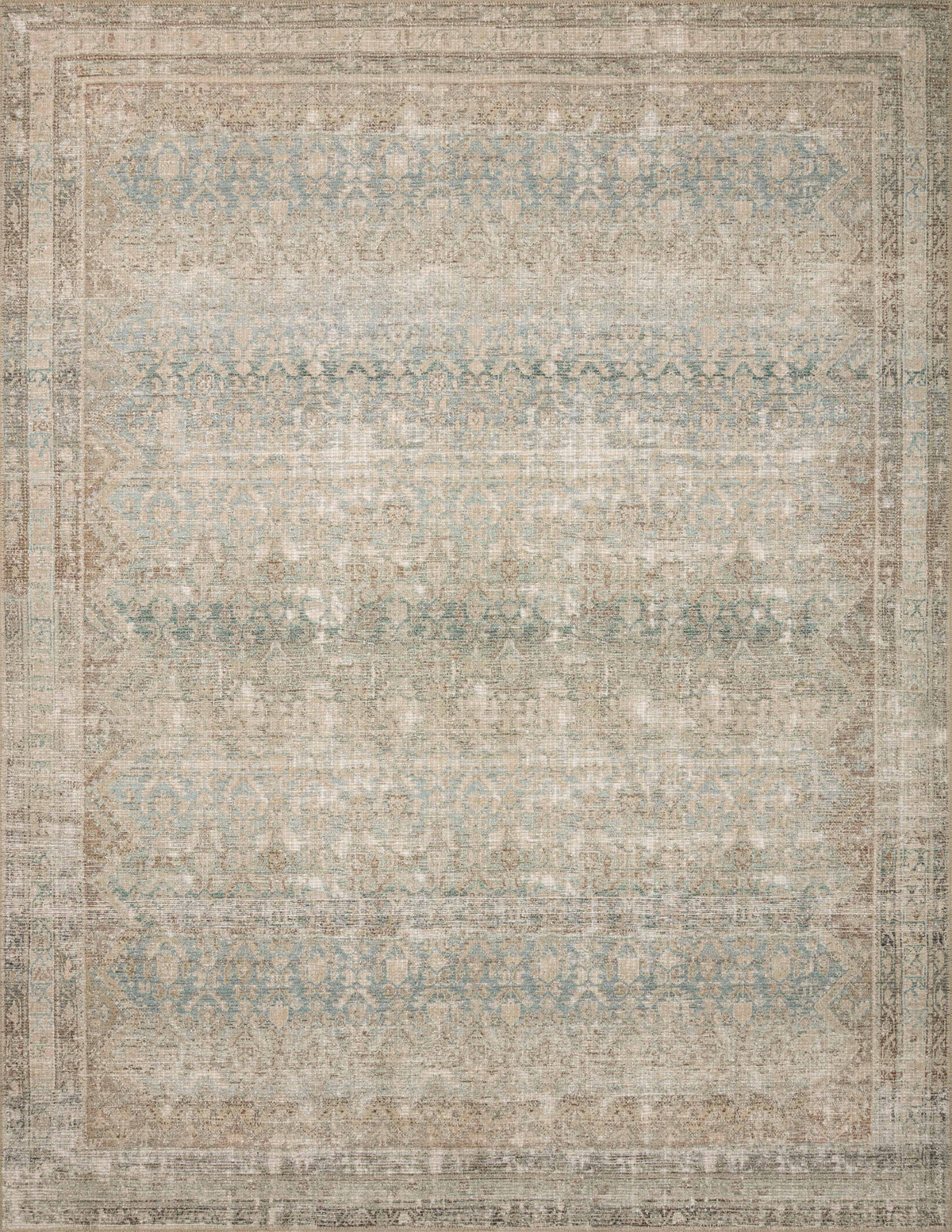 Aubrey Jade / Natural — a Loloi rug at Laurie Yapp Home.