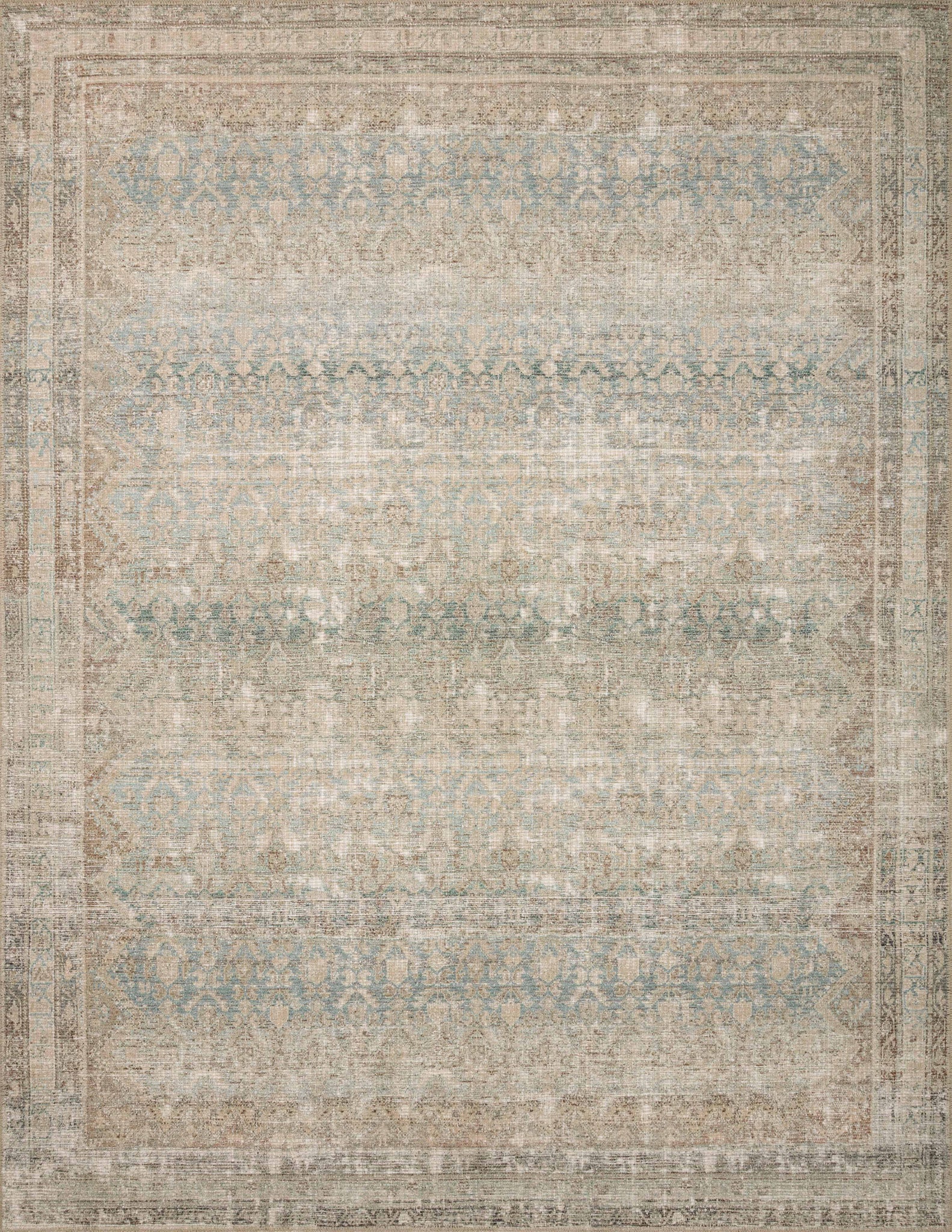 Aubrey Jade / Natural — a Loloi rug at Laurie Yapp Home.