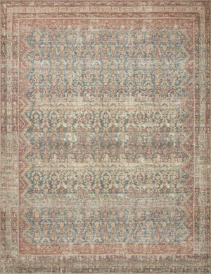 Aubrey Ocean / Spice — a Loloi rug at Laurie Yapp Home.