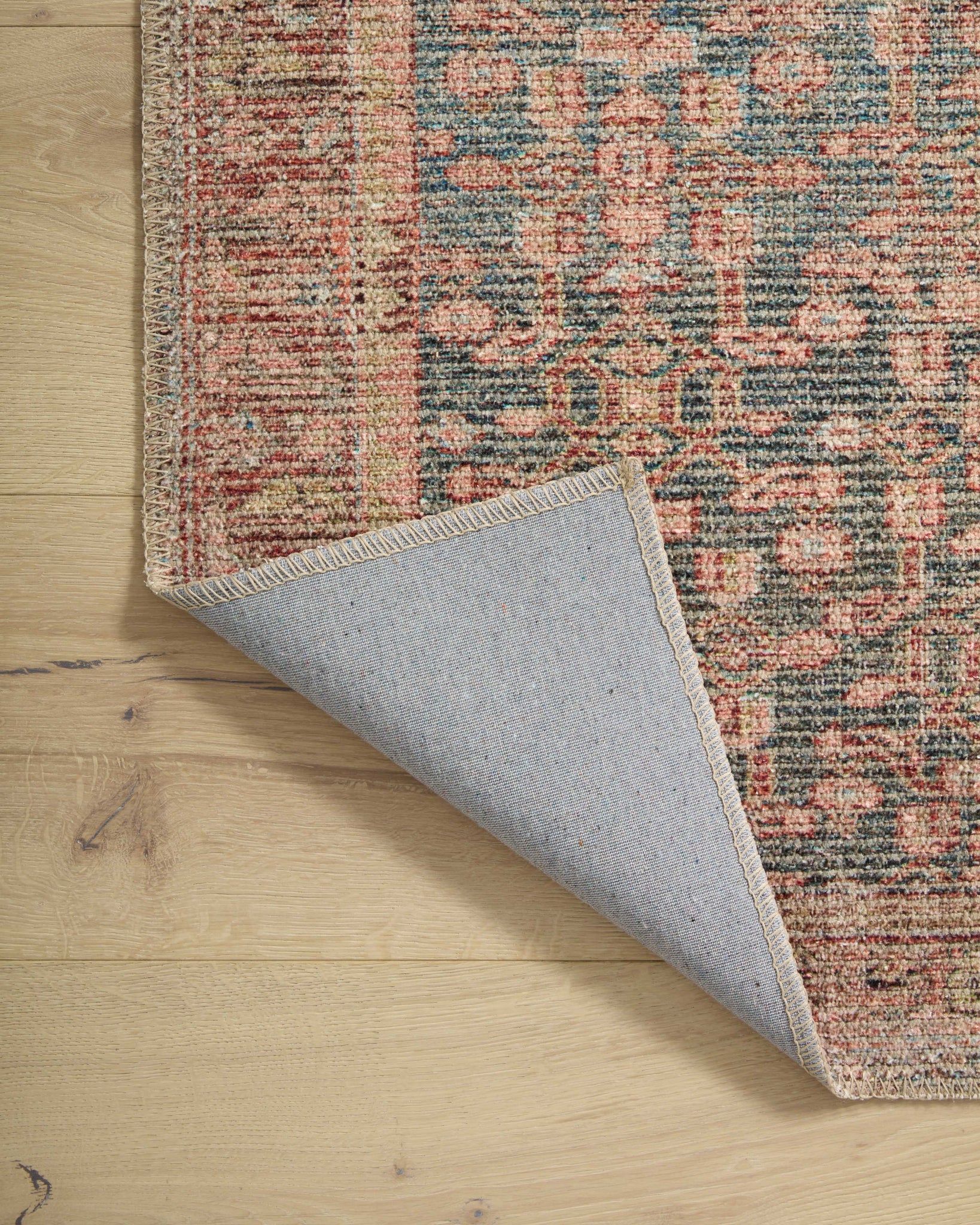 Aubrey Blue / Terracotta shown from another angle.