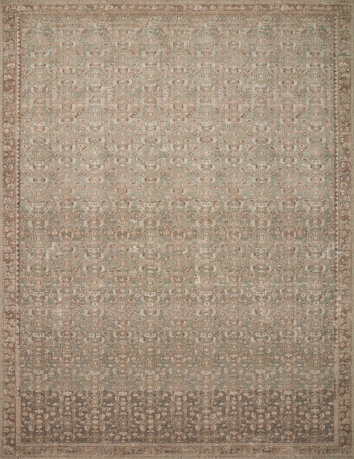Aubrey Sage / Bark — a Loloi rug at Laurie Yapp Home.