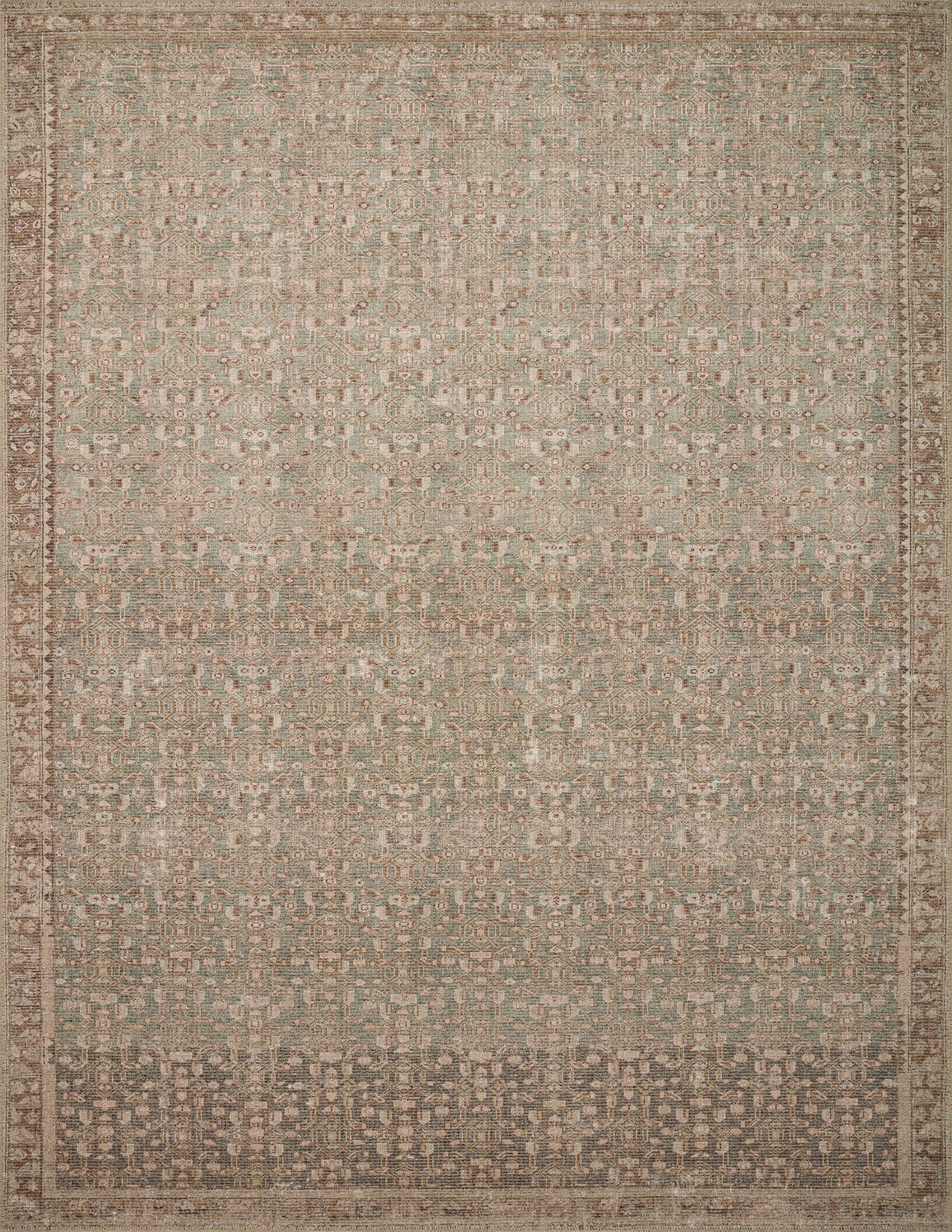 Aubrey Sage / Bark — a Loloi rug at Laurie Yapp Home.