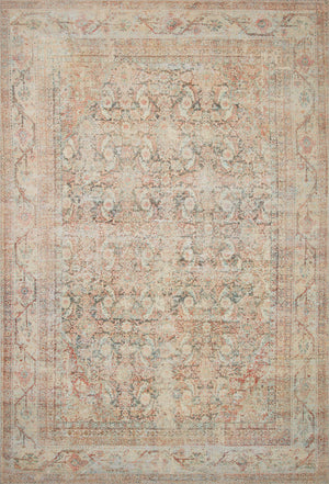 Adrian Natural / Apricot — a Loloi rug at Laurie Yapp Home.