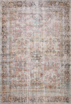 Adrian Sunset / Charcoal — a Loloi rug at Laurie Yapp Home.