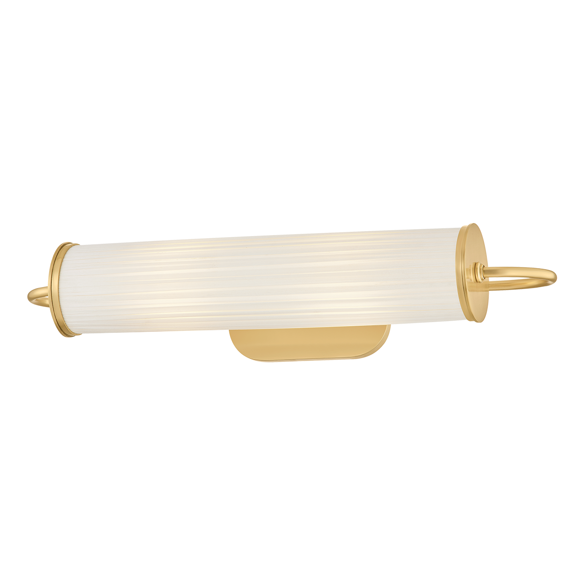 Elaine Picture Light in aged brass — a Hudson Valley picture light for gallery walls and reading nooks at Laurie Yapp Home.