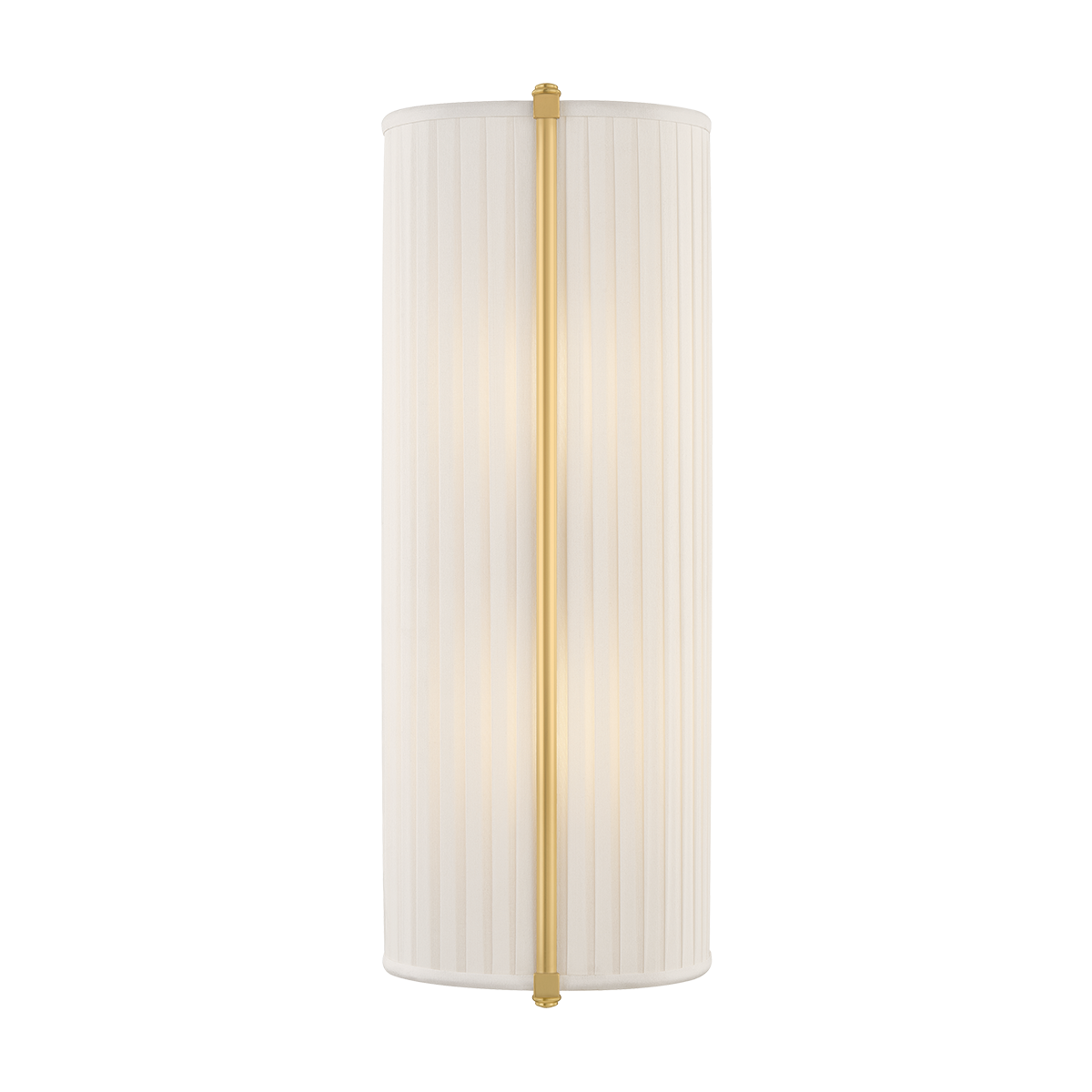 Cornell Wall Sconce 6.5" in aged brass — a Hudson Valley wall sconce for bathrooms, hallways, and living rooms at Laurie Yapp Home.