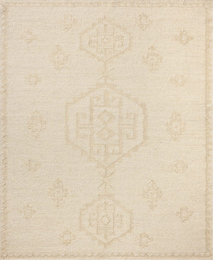 Alara Ivory / Natural (Pattern 2) — a Loloi rug at Laurie Yapp Home.