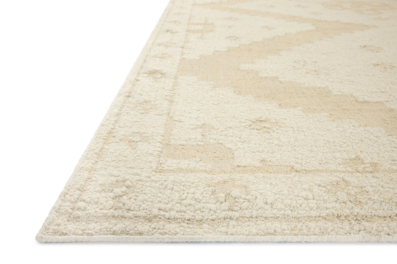 Alara Ivory / Natural (Pattern 3) — a Loloi rug at Laurie Yapp Home.