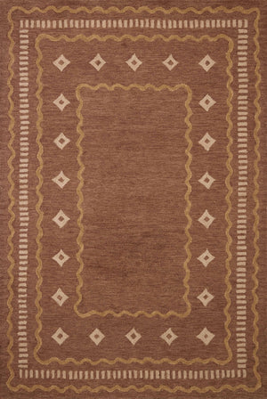 Alfie Clay / Spice — a Loloi rug at Laurie Yapp Home.