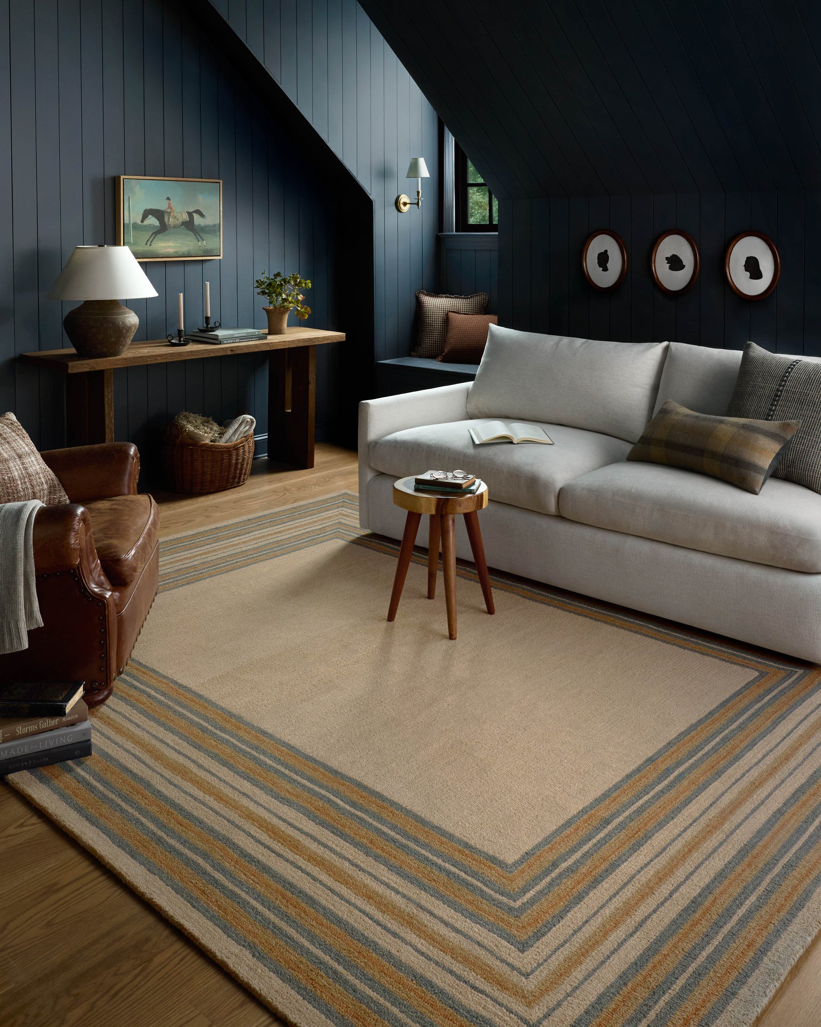 Alfie Natural / Multi — a Loloi rug at Laurie Yapp Home.