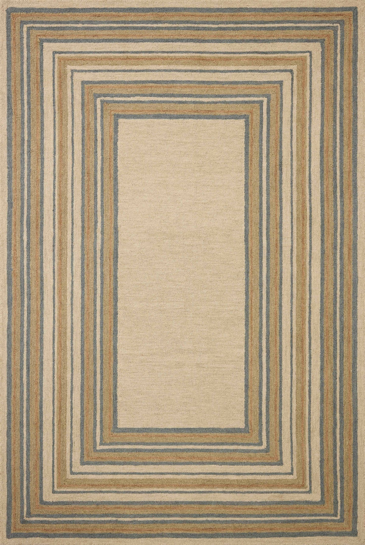 Alfie Natural / Multi — a Loloi rug at Laurie Yapp Home.
