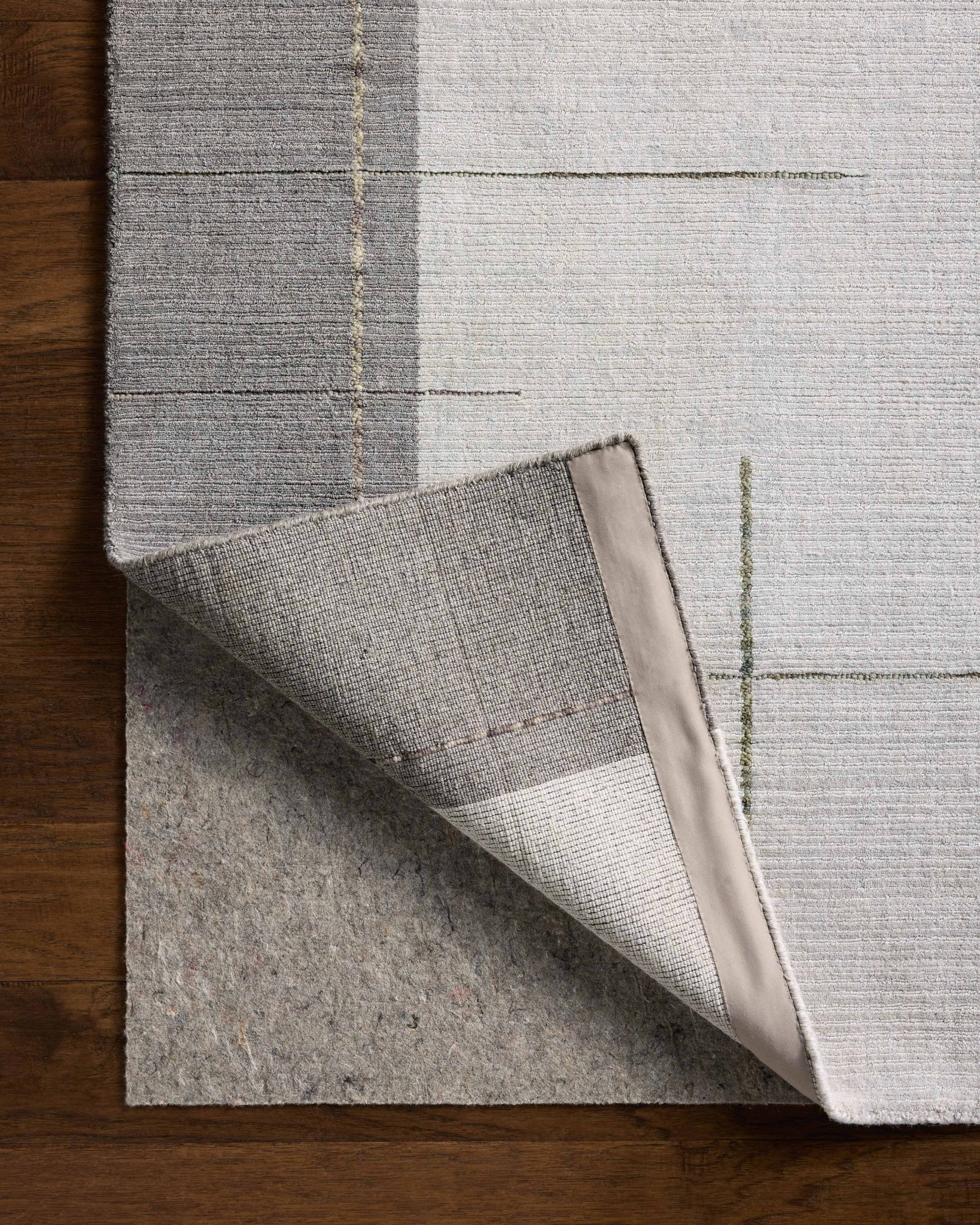 Alistair Grey / Olive shown from a different angle to reveal its pattern.