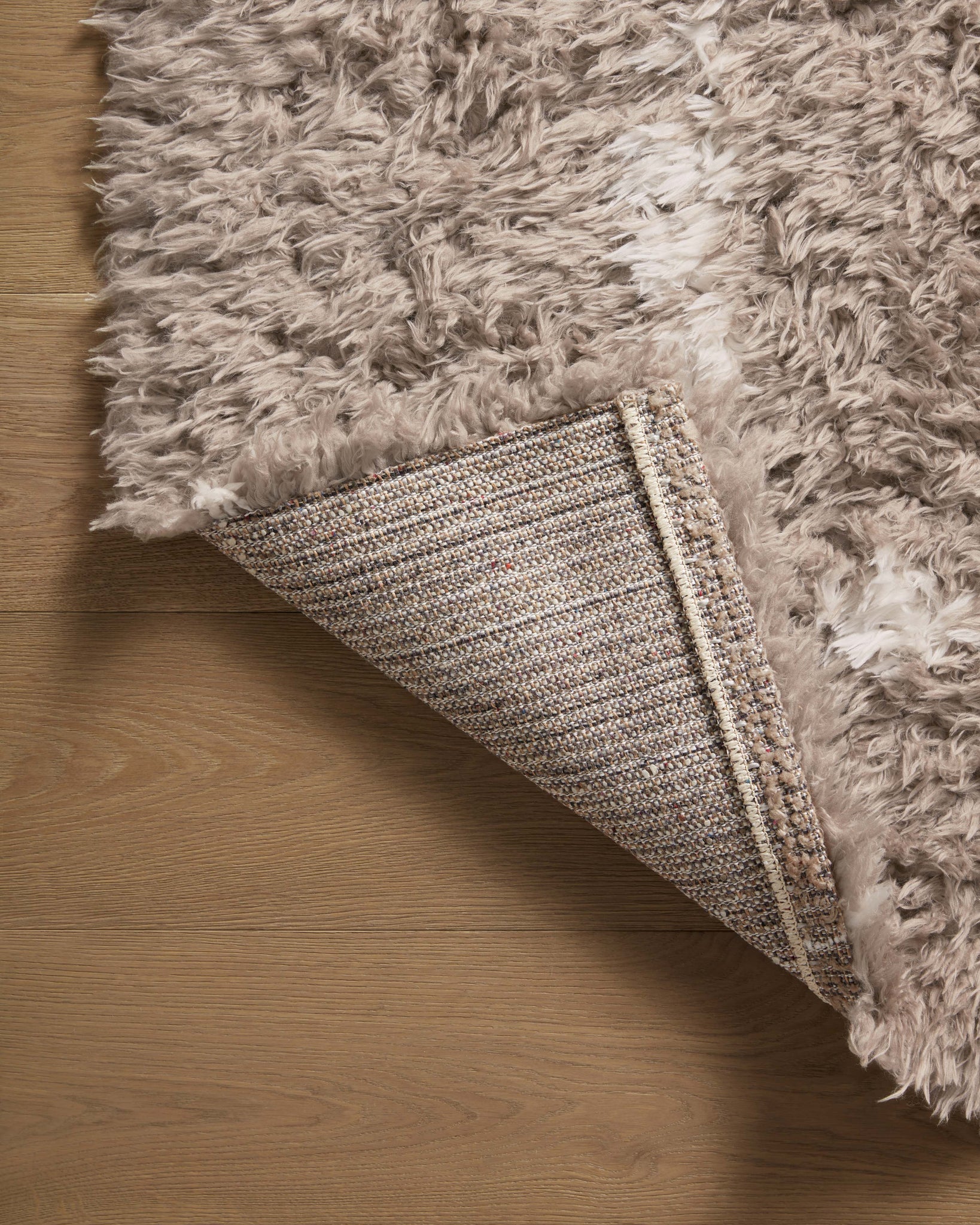 Amira Khaki / Ivory shown from another angle.