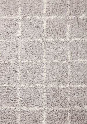 Amira Silver / Ivory — a Loloi rug at Laurie Yapp Home.
