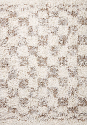 Amira Ivory / Pebble — a Loloi rug at Laurie Yapp Home.