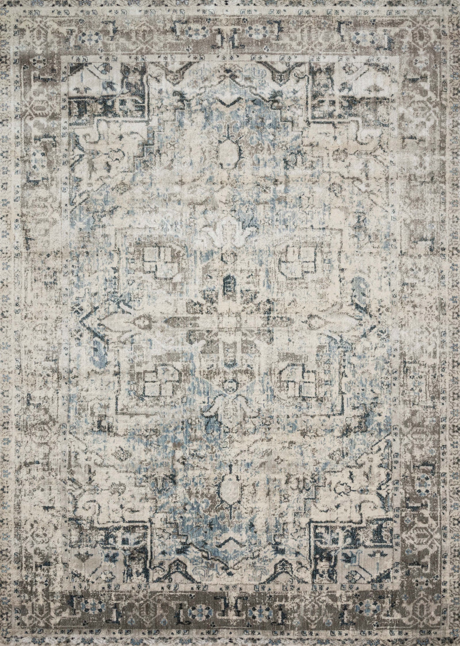 Anastasia Blue / Slate — a Loloi rug at Laurie Yapp Home.