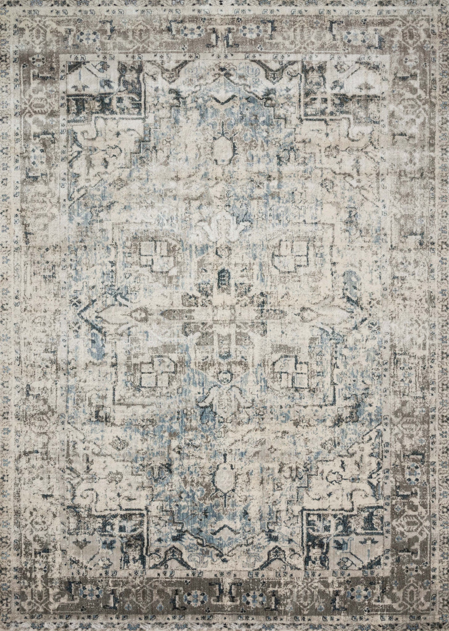 Anastasia Blue / Slate — a Loloi rug at Laurie Yapp Home.