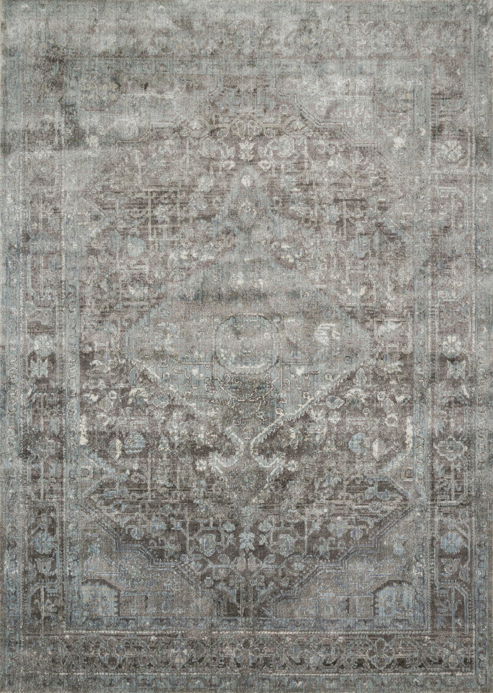 Anastasia Stone / Blue — a Loloi rug at Laurie Yapp Home.