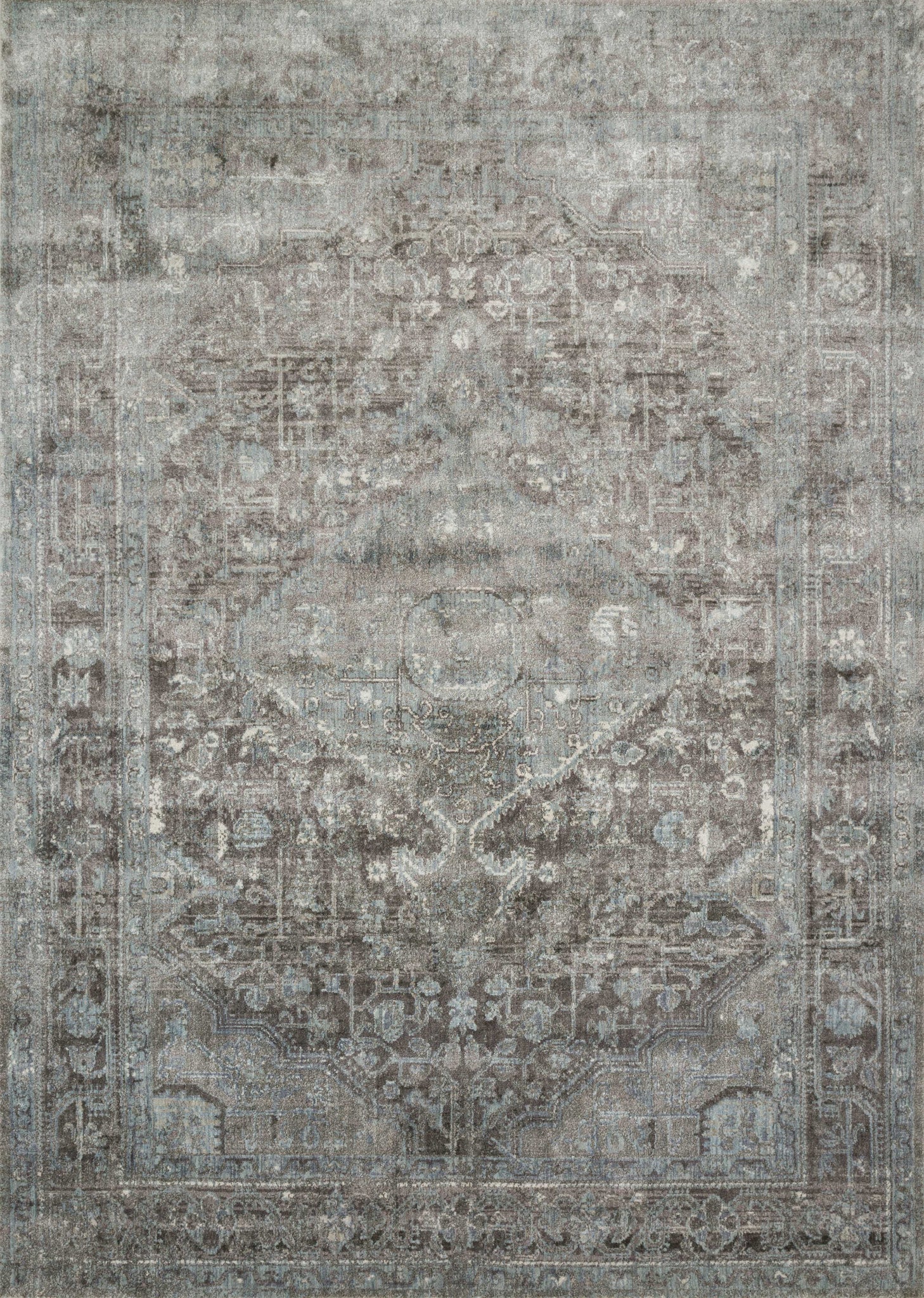 Anastasia Stone / Blue — a Loloi rug at Laurie Yapp Home.