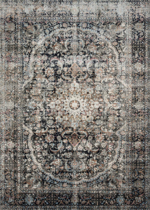 Anastasia Charcoal / Sunset — a Loloi rug at Laurie Yapp Home.