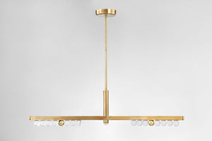 Annecy Linear shown from a second angle to highlight the extended frame and shade array.