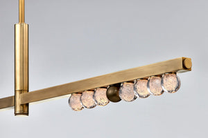 Close-up of the Annecy Linear showing the extended frame and shade array.