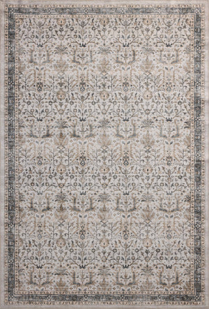 Anniston Ivory / Stone — a Loloi rug at Laurie Yapp Home.