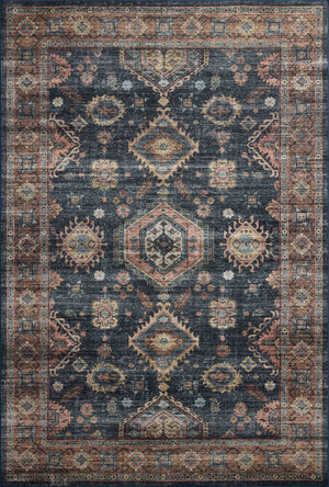 Anniston Denim / Sunset — a Loloi rug at Laurie Yapp Home.