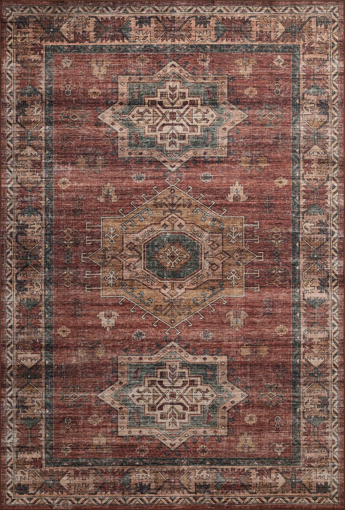 Anniston Spice / Multi — a Loloi rug at Laurie Yapp Home.