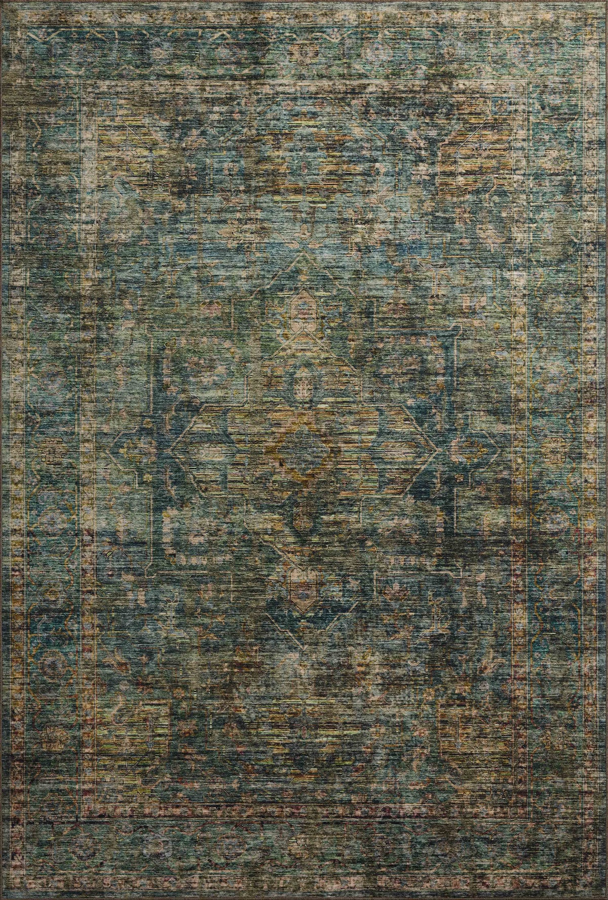 Anniston Lagoon / Multi — a Loloi rug at Laurie Yapp Home.