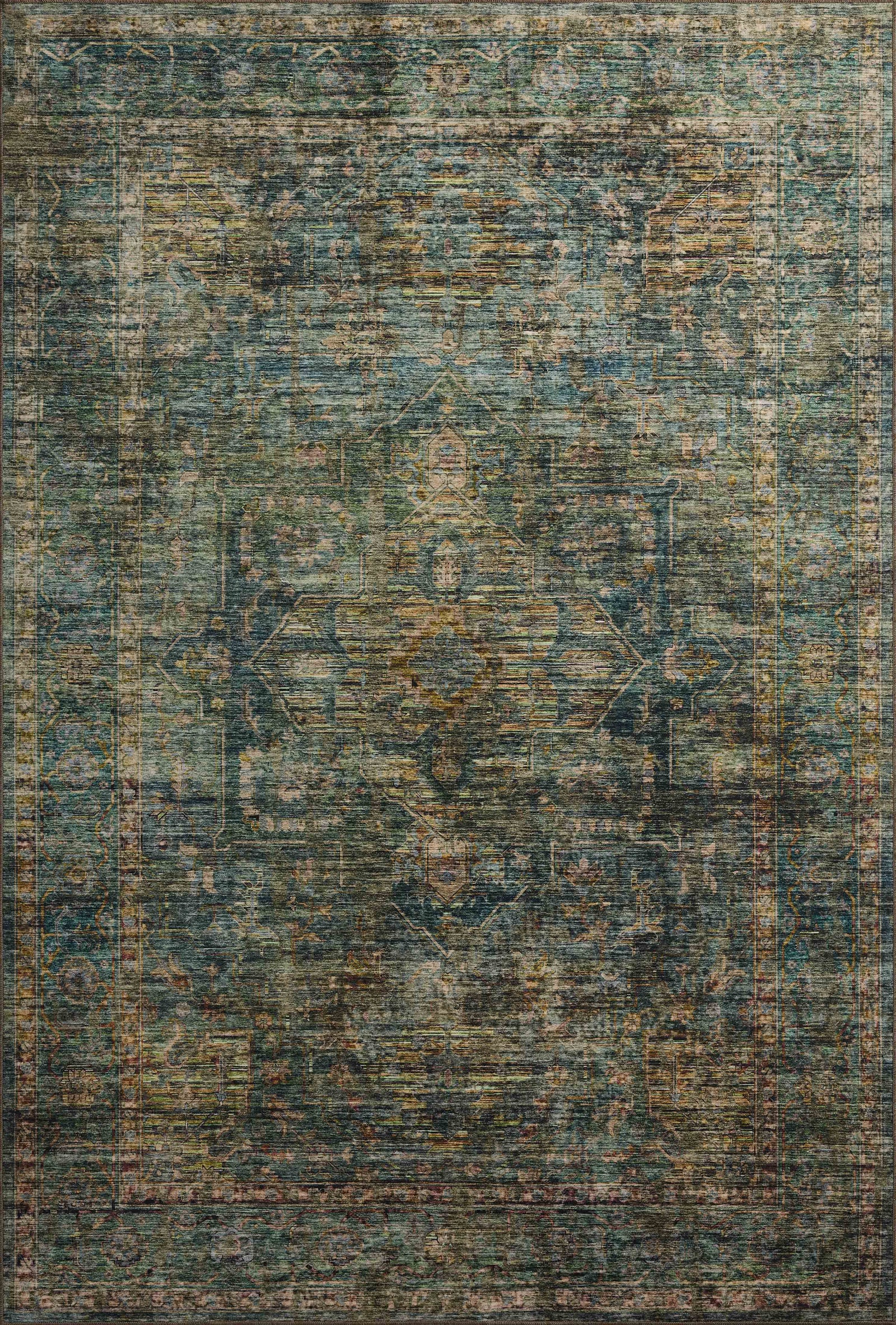 Anniston Lagoon / Multi — a Loloi rug at Laurie Yapp Home.