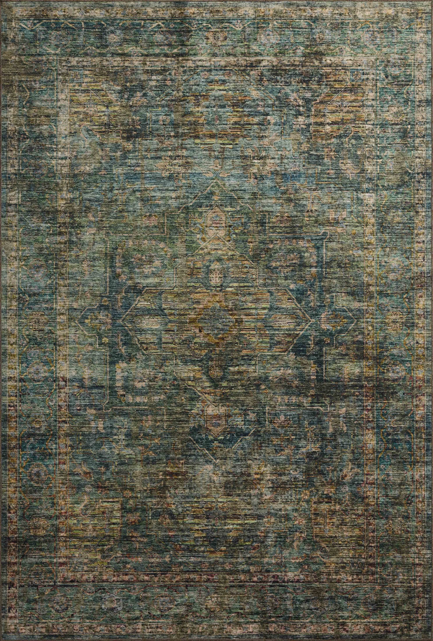 Anniston Lagoon / Multi — a Loloi rug at Laurie Yapp Home.