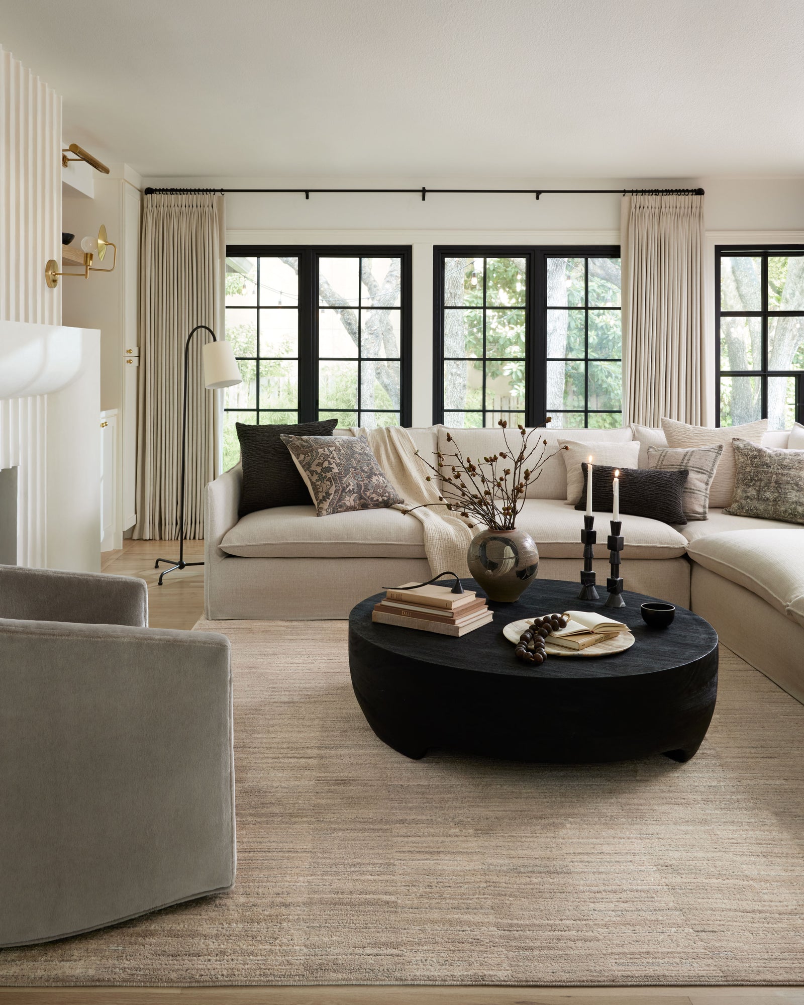 Arden Natural / Pebble — a Loloi rug at Laurie Yapp Home.