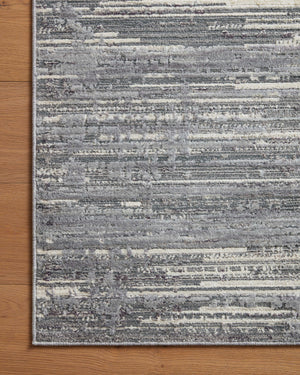 Arden Grey / Ivory shown from a different angle to reveal its pattern.
