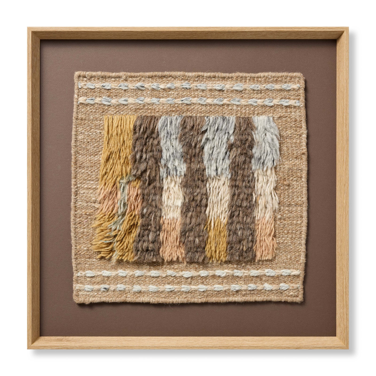 Agadir Natural Rug Art — a Loloi artwork at Laurie Yapp Home.