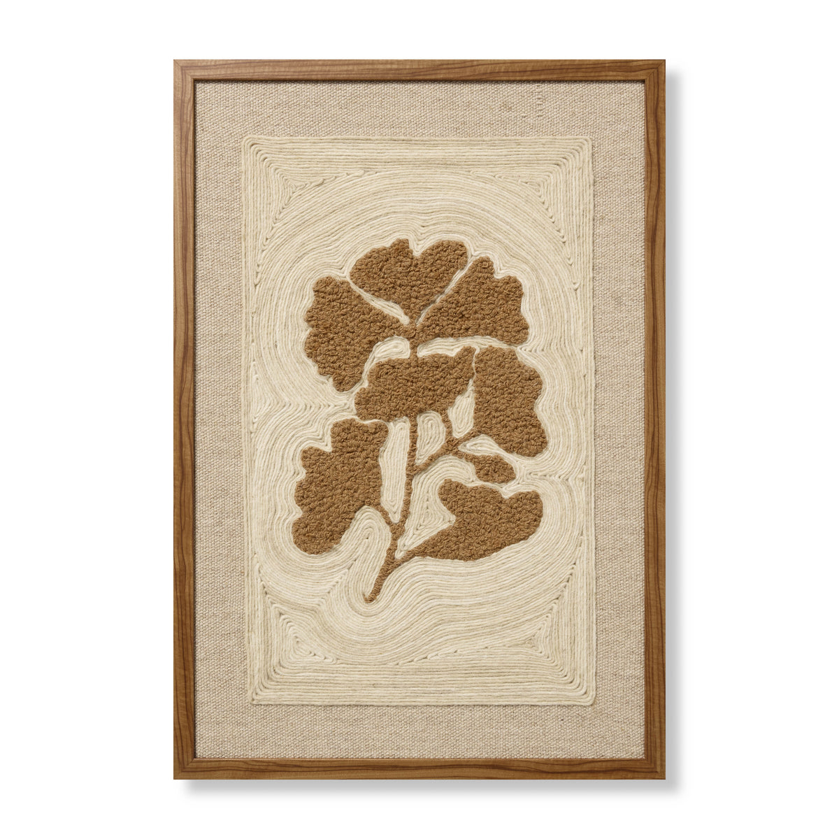 Clover & Clay Brown Rug Art — a Loloi artwork at Laurie Yapp Home.