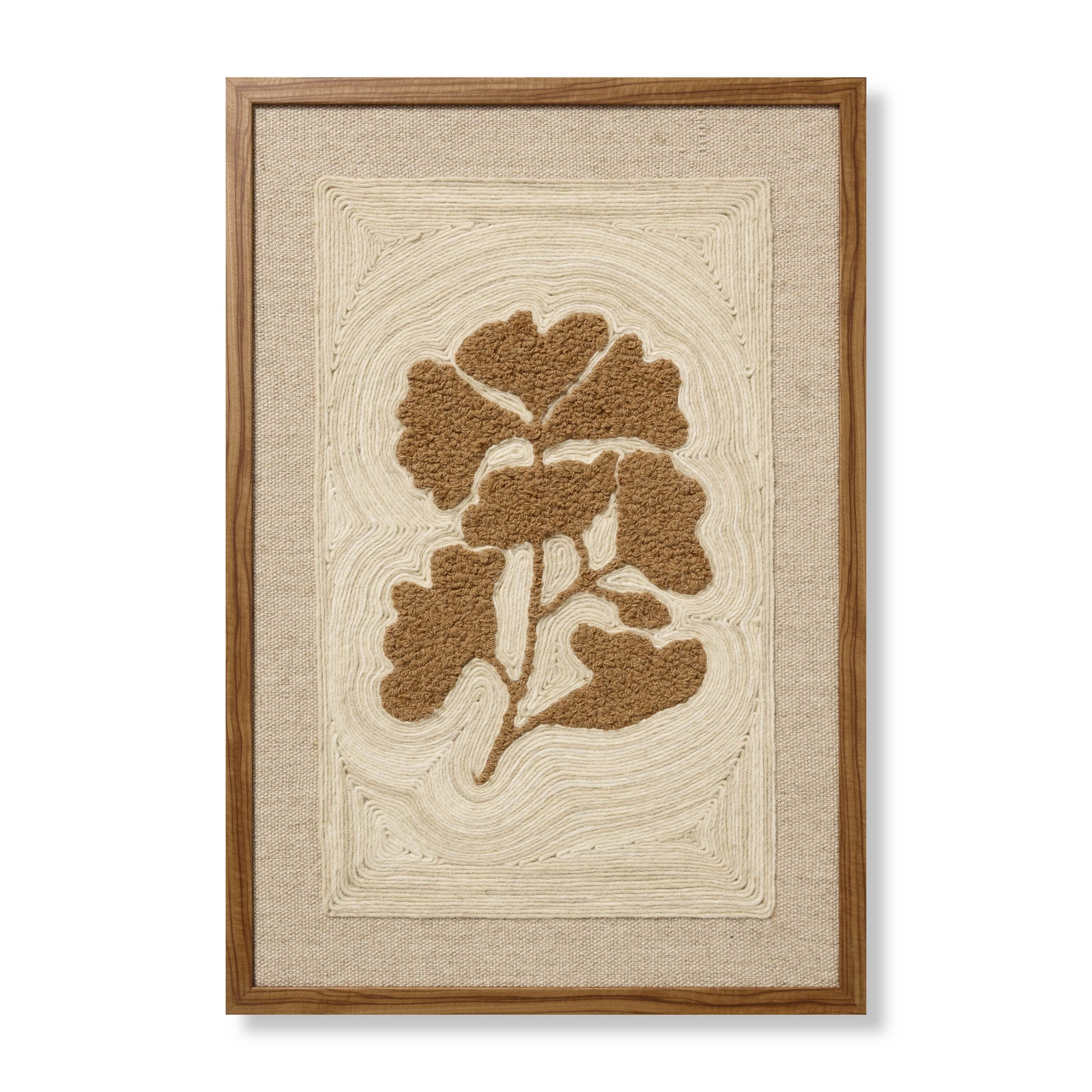 Clover & Clay Brown Rug Art — a Loloi artwork at Laurie Yapp Home.