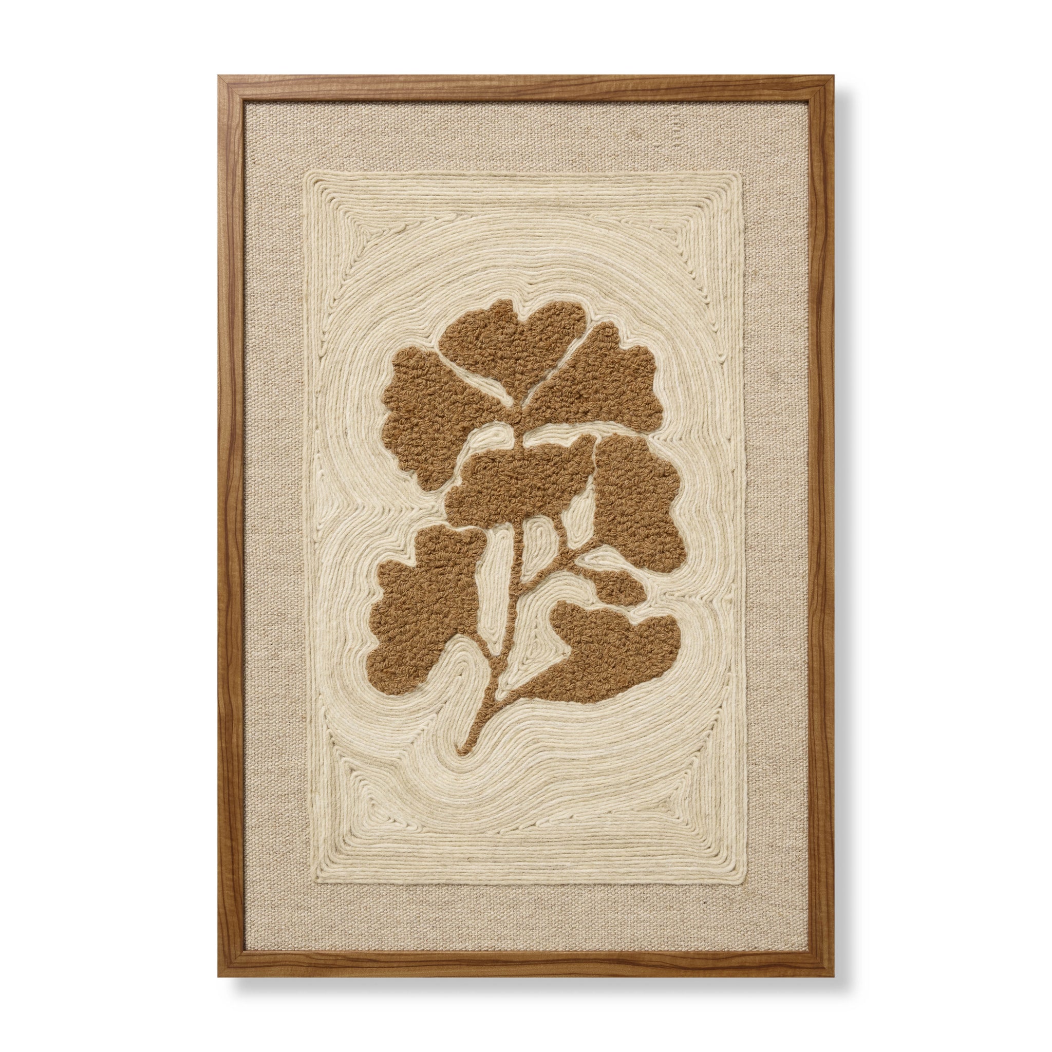 Clover & Clay Brown Rug Art — a Loloi artwork at Laurie Yapp Home.