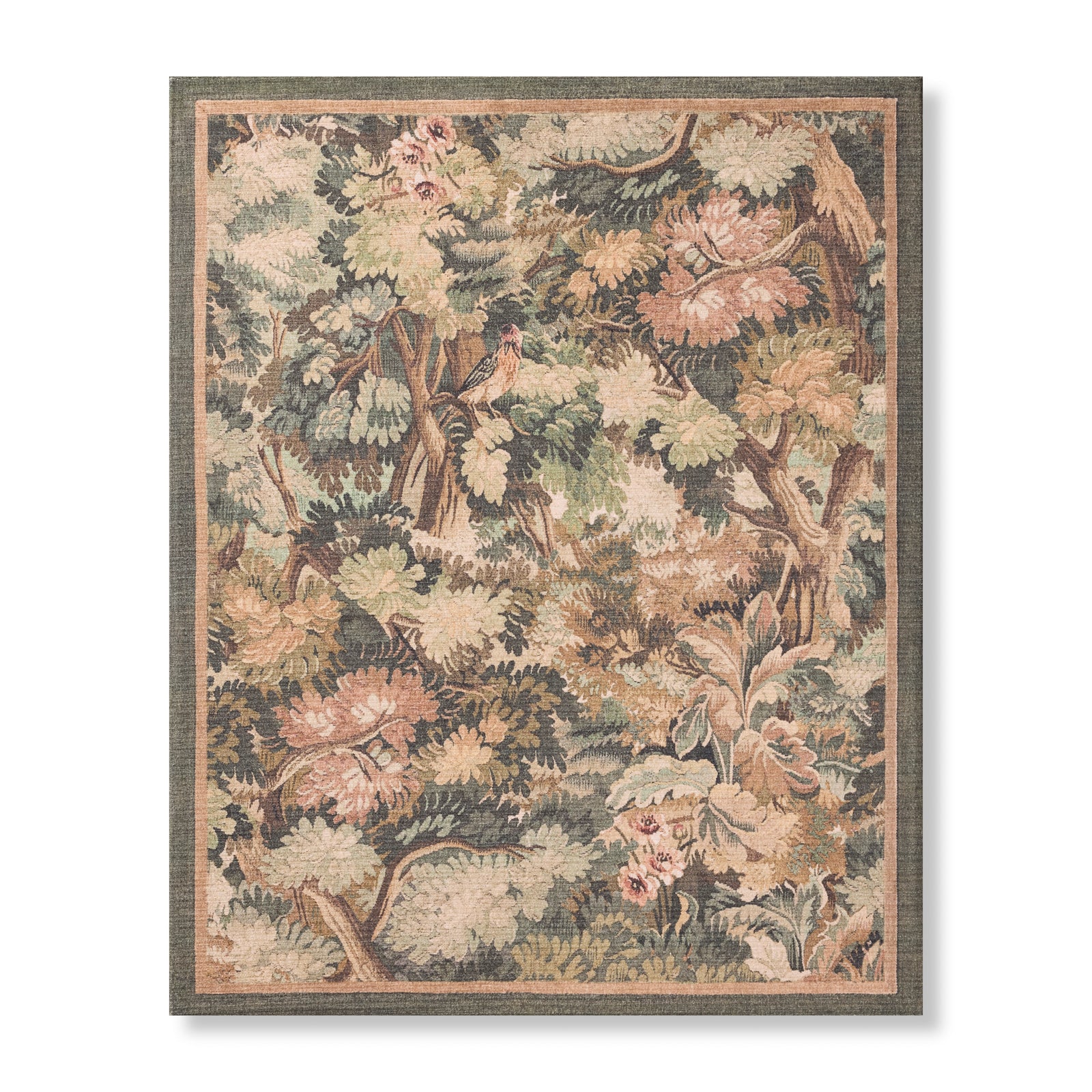 Enchanted Wood Multi / Green — a Loloi artwork at Laurie Yapp Home.