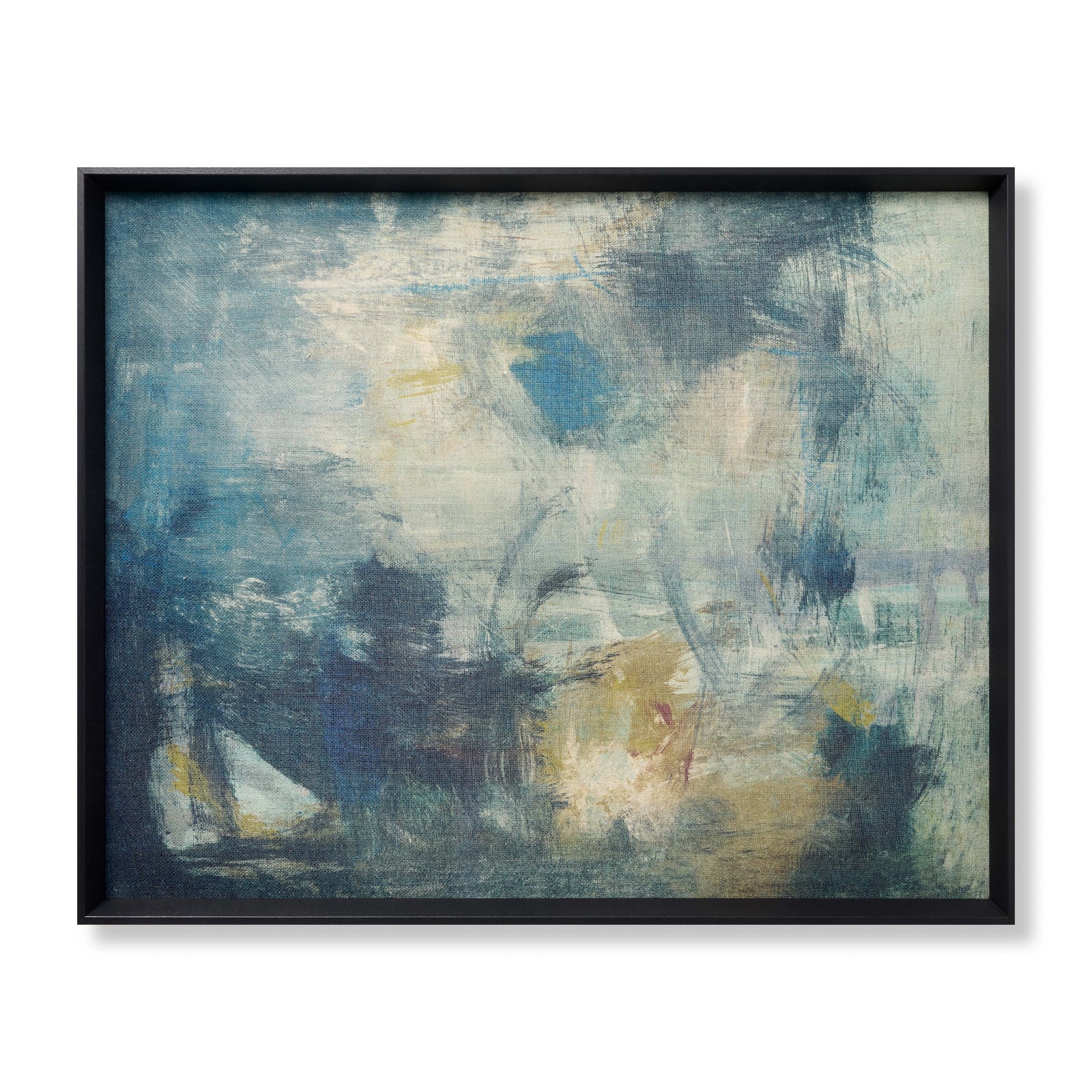 Fading Light Black Rug Art — a Loloi artwork at Laurie Yapp Home.